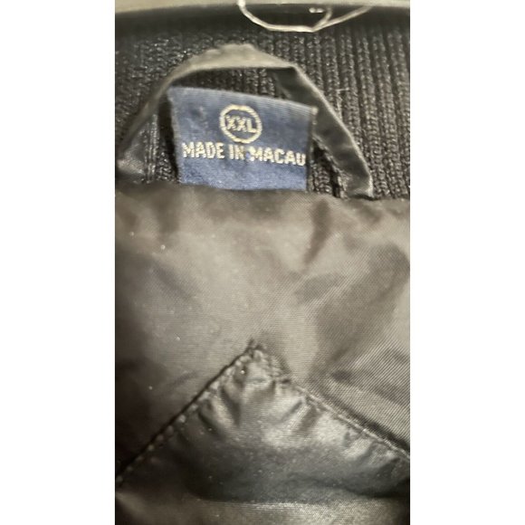 mazak tpm cat jacket caterpillar Black Turning Point 80s Winter Xxl Tractor Rare - Picture 4 of 6